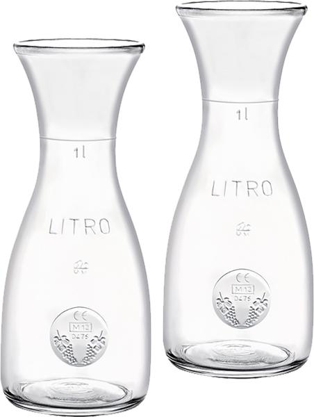 Misura Karaffe 1,0L - 2 Stück - 2. Wahl